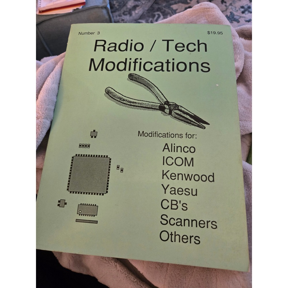 Radio Tech Modifications Number 3 Artsci 1990 Alinco ICOM Kenwood Yaesu Manual